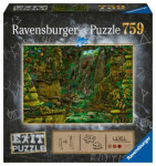 Ravensburger Únikové EXIT Tajemný chrám 759 dílků