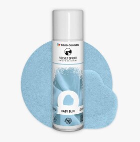 Food Colours sametový sprej Baby Blue (250 ml)