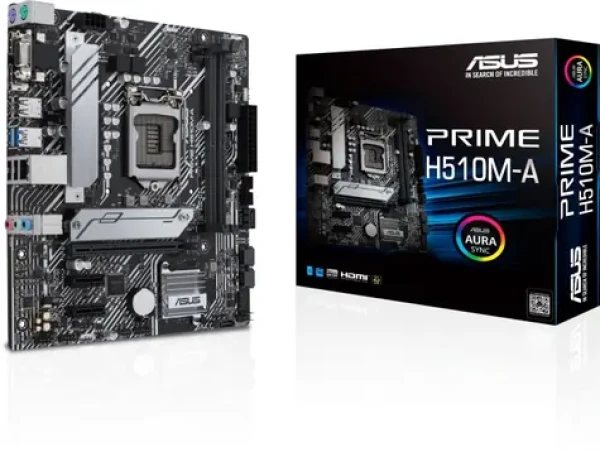 ASUS PRIME H510M-A H510 LGA 1200 2x DDR4 1x PCIEx16 1x GLAN m-ATX