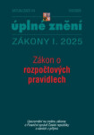 Aktualizace I/4 2025 Zákon o rozpočtových pravidlech
