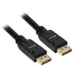 Sharkoon DisplayPort 1.3 kabel černá / Video kabel / 4K / 60 Hz / 3 m (4044951021437)