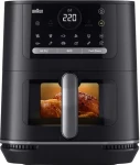 Braun HF5075IBK černá / Horkovzdušná fritéza / 2000 W / PFAS free / dotykové ovládání (0X12500024)