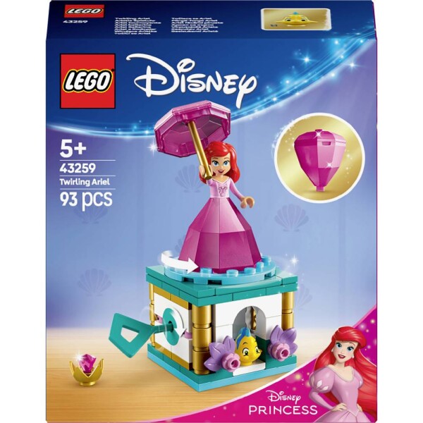 43259 LEGO® DISNEY Arielle hodiny na hraní