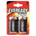 Eveready Super Baterie - Velký monočlánek D 2 ks (blistr) (7638900083613)