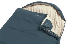 Outwell Campion Lux XL modrá / Spací pytel / Levý zip (230528)