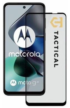 Tactical Glass 5D Motorola G23 Black, 8596311207853