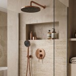 REA - Podomítková sprchová sada Foster Brush Copper + BOX REA-P7621