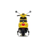 Mamido Dětský elektrický skútr Vespa ROMA žlutý