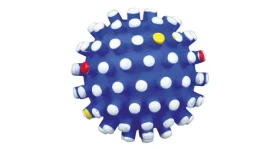 TRIXIE 3428 Míč se špuntíky 6 cm / se zvukem (4011905034287)