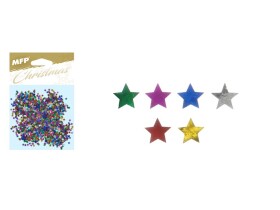MFP, 8885885, vánoční dekorace, konfety hvězdičky, 20 g