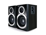 C-TECH SPK-310B dřevěné černá / 2.0 / reproduktory / 3.5 mm jack / RMS 20W (8594125010003)