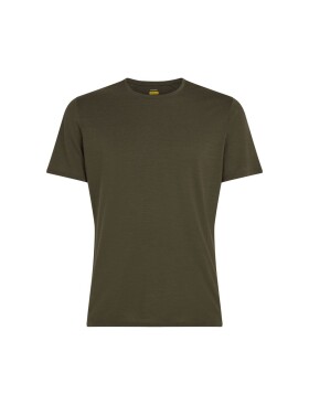 Pánské merino triko s krátkým rukávem ICEBREAKER Mens Anatomica SS Crewe, Dark Loden velikost: S