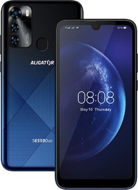 Aligator S6550 Duo modrá / 6.3" / Octa-Core 1.21.6 GHz / 3GB RAM / 128GB / 13+5MP / Android 12 (AS6550BE)