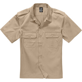 Brandit Košile US Shirt Shortsleeve béžová XL