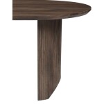 Stůl jídelní, 200x100x77 cm, MDF deska, 3D dekor ořech.