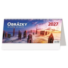 Kalendář stolní 2027 - Obrázky ze světa