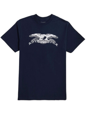 Antihero BASIC EAGLE SPORT DARK NAVY WHITE Print pánské tričko krátkým rukávem