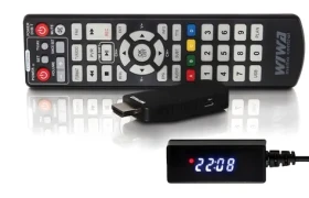 WIWA MINI LED černá / DVB-T2/T tuner / Full HD / H.265/HEVC / HDMI / USB / LED displej (WIWA)