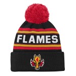 Outerstuff Dětská zimní čepice Calgary Flames Third Jersey Jasquard Cuffed
