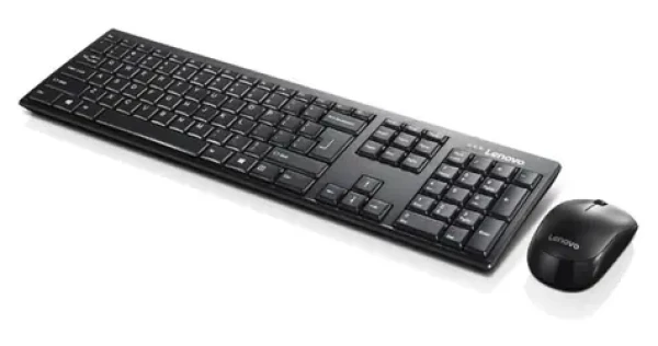 Lenovo GX30L66303 černá / Bezdrátový set klávesnice a myši / US layout / numerická klávesnice (GX30L66303)