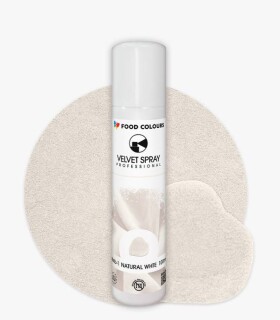 Food Colours sametový sprej Natural White (100 ml)