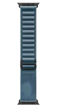 Apple Watch Alpine Loop světle modrá černý titan / Řemínek pro Apple Watch / 44/45/46/49mm / Large / 165–210 mm (MG9M4ZM/A)