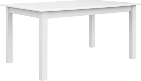 Massivo.cz Jídelní stůl Belluno Elegante, bílý, masiv, borovice