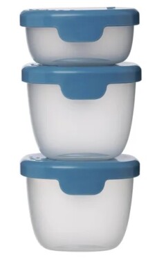 B.box sada krabiček snack tubs modré
