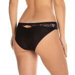 Dámské kalhotky Lama Laser Cut L-POL 5006 MB-02 černá L