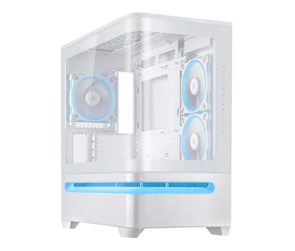 ASUS Case AP202 PRIME CASE, mATX, Průhledná bočnice, 3x 120mm ARGB Fan, bílá EDF_1887735
