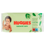 Huggies Natural Care vlhčené ubrousky 56ks