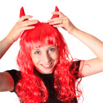 Paruka karnevalová Čertice