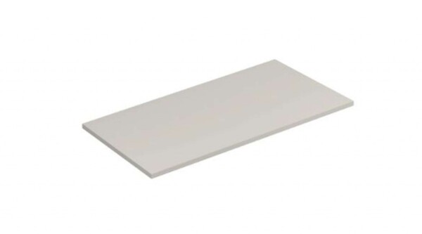 KLUDI - Icos Deska pod umyvadlo 100x50 cm, matná písečně šedá 50T100O2