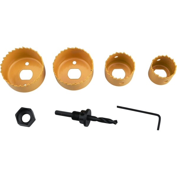 EXTOL CRAFT 1808 Vykružovací korunky, sada 6ks