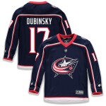 Fanatics Dětský Dres #17 Brandon Dubinsky Columbus Blue Jackets Replica Home Jersey Velikost: