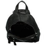 Stylový dámský koženkový kabelko-batoh Sellens, černý