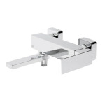 Vanová baterie SAT Vision bez sprchového setu 150 mm chrom SATBSVI222 SATBSVI222