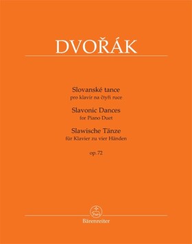 KN Slovanské tance pro klavír na čtyři ruce op. 72