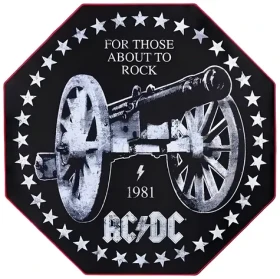 SUPERDRIVE AC/DC / Ochranná podložka pod herní židli (SA5550-A1)