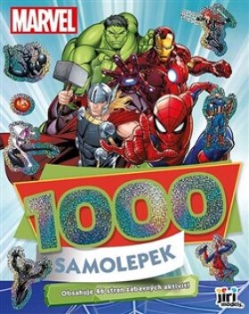 1000 samolepek aktivitami Marvel