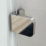 RAVAK - Brilliant Sprchové dveře dvoudílné BSD2-80 L, 790-805 mm, levé, chrom/čiré sklo 0UL4AA00Z1