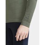 Běžecké tričko CRAFT ADV Warm Intensity LS zelené Velikost textilu: