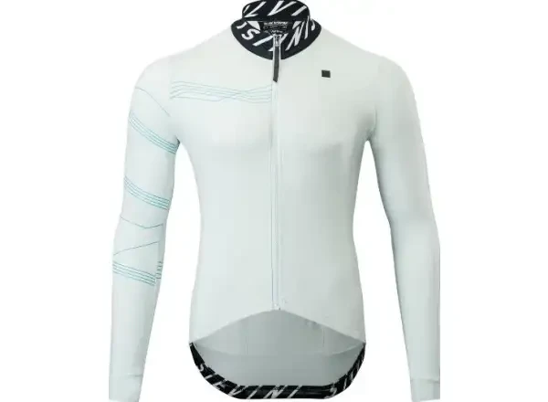 Pánský cyklistický dres Silvini Varano Light blue/black