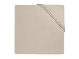 Jollein Prostěradlo napínací 40/50 x 80/90 cm Nougat / Prostěradlo do postýlky / 100% bavlna (511-501-00093)