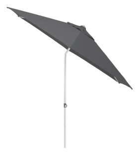 Slunečník KETTLER EASY PUSH ø 300 cm - stříbrná / antracit - voděodolný