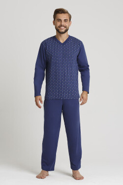 Pánské pyžamo Gucio long/r 4XL-5XL mix barev-mix designu 4XL