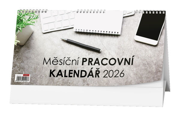 Stolní kalendář 2026 Baloušek - Měsíční pracovní