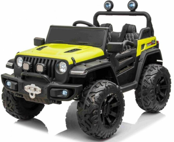 Mamido Dětské elektrické autíčko Master of Terain 4x4 zelené