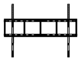 Yealink MB-Wallmount-860 černá / Nástěnný držák / Pro obrazovky 75-86\" (3311074)