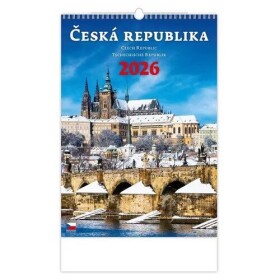Kalendář nástěnný 2026 - Česká republika/Czech Republic/Tschechische Republik